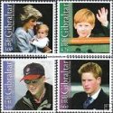 *Známky Gibraltar 2002 Princ Henry séria MNH