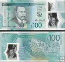 *100 Dolárov Jamajka 2022, P97 UNC polymer