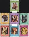 *Známky Laos 1987 Psy nerazítkovaná séria MNH
