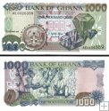 *1000 Cedis Ghana 1996-2003, P32 UNC