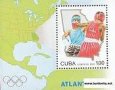 Známky Kuba 1995 Olympijsky box razítkovaný hárček