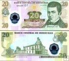 *20 Lempiras Honduras 2008, polymer P95 UNC