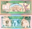 *5 Šilingov Somaliland 1994, P1a UNC *5 Šilingov Somaliland 1994, P1a UNC