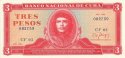 *3 Pesos Kuba 1985-8, P107 UNC