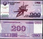 *200 Wonov Severná Kórea 2002 (2014), prítlač 100 rokov P71