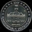 2 Euro Nemecko 2009 F, Spolková krajina Sársko