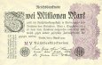 *2 Milióny Mariek Nemecko 1923, P104 VF *2 Milióny Mariek Nemecko 1923, P104 VF