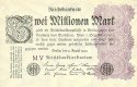 *2 Milióny Mariek Nemecko 1923, P104 VF *2 Milióny Mariek Nemecko 1923, P104 VF