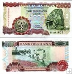 *2000 Cedis Ghana 1996-2006, P33 UNC