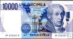 *10 000 Lir Itálie 1984, P112d UNC