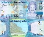 *1 Dolár Kajmanie ostrovy 2010-20, P38 UNC