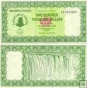 *100 000 Dolárov Zimbabwe 2006, P31 UNC