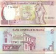 *2 Liri Malta 1967(1989), P41a UNC *2 Liri Malta 1967(1989), P41a UNC
