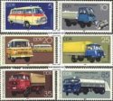 Známky NDR 1982 Úžitkové vozidlá MNH Známky NDR 1982 Úžitkové vozidlá MNH