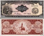 *10 Pesos Filipíny 1949, P136 UNC