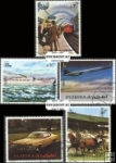 Známky Fujeira 1972 Doprava, razítkovaná séria