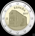 *2 Euro Španielsko 2017, Astúria