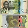 *10 belizejských dolárov Belize 2025, P75 UNC *10 belizejských dolárov Belize 2025, P75 UNC