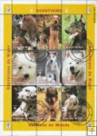 *Známky Niger 1998 Zvieratá sveta - psy, razítkovaný hárček