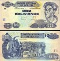 *10 Bolivianos Bolívia 2011, P238 UNC