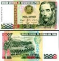 *1000 Intis Peru 1988, P136 UNC