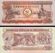 *50 Meticais Mozambik 1980, P125 UNC *50 Meticais Mozambik 1980, P125 UNC