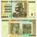 *20 miliárd Dolárov Zimbabwe 2008, P86 UNC