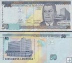 *50 Lempiras Honduras 2004-2010, P94 UNC