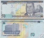 *50 Lempiras Honduras 2010, P94b UNC