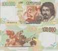*100 000 Lír Taliansko 1994, P117a UNC