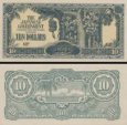 *10 Dolárov Malajsko, japonská okupácia 1942 M7 AU/UNC *10 Dolárov Malajsko, japonská okupácia 1942 M7 AU/UNC