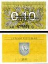 0.10 Talonas Litva 1991, P29b UNC