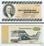 *100 faerských korún Faerské Ostrovy 1994, P21f UNC