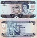 *5 Dolárov Šalamúnove ostrovy 1977, P6a UNC