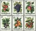 *Známky Rakúsko 1966 Ovocie, razítkovaná séria