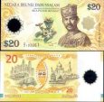 *20 Ringgit Brunei 2007, polymer P34 UNC *20 Ringgit Brunei 2007, polymer P34 UNC