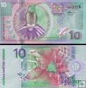 *10 Guldenov Surinam 2000, P147 UNC