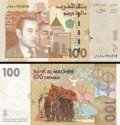 *100 Dirhams Maroko 2002, P70 UNC