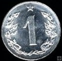 *Halier - 1 h Československo 1962 UNC, KM 51