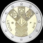 *2 Euro Litva 2018, Storočnica pobaltských štátov