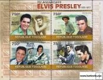 *Známky Togo 2010 Elvis Presley neraz. séria MNH