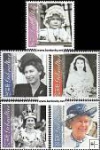 *Známky Gibraltar 2001 Narodeniny kráľovnej séria MNH