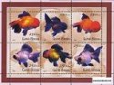 Známky Guinea Bissau 2001 Ryby MNH hárček Známky Guinea Bissau 2001 Ryby MNH hárček