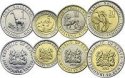 Sada mincí Keňa 1 - 20 Shillings 2018 UNC Sada mincí Keňa 1 - 20 Shillings 2018 UNC