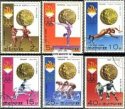 *Známky KĽDR 1976 LOH Montreal, razítkovaná séria *Známky KĽDR 1976 LOH Montreal, razítkovaná séria
