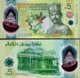 *5 Ringgit Brunej 2024 (2026) P42 UNC polymer *5 Ringgit Brunej 2024 (2026) P42 UNC polymer