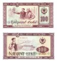 *100 Leke Albánsko 1976, P46 AU/0