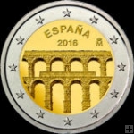 *2 Euro Španielsko 2016, Akvadukt Segovia