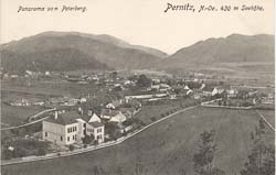 Pohľadnica Rakúsko Pernitz Panorama von Peterberg - Kliknutím na obrázok zatvorte -