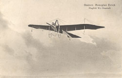 Pohľadnica lietadlo rakúsky monoplán Etrich cca 1910 - Kliknutím na obrázok zatvorte -